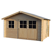 abri de jardin en bois flodeal - decor et jardin